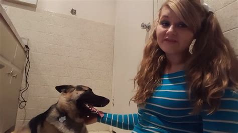 Woman fucks dog